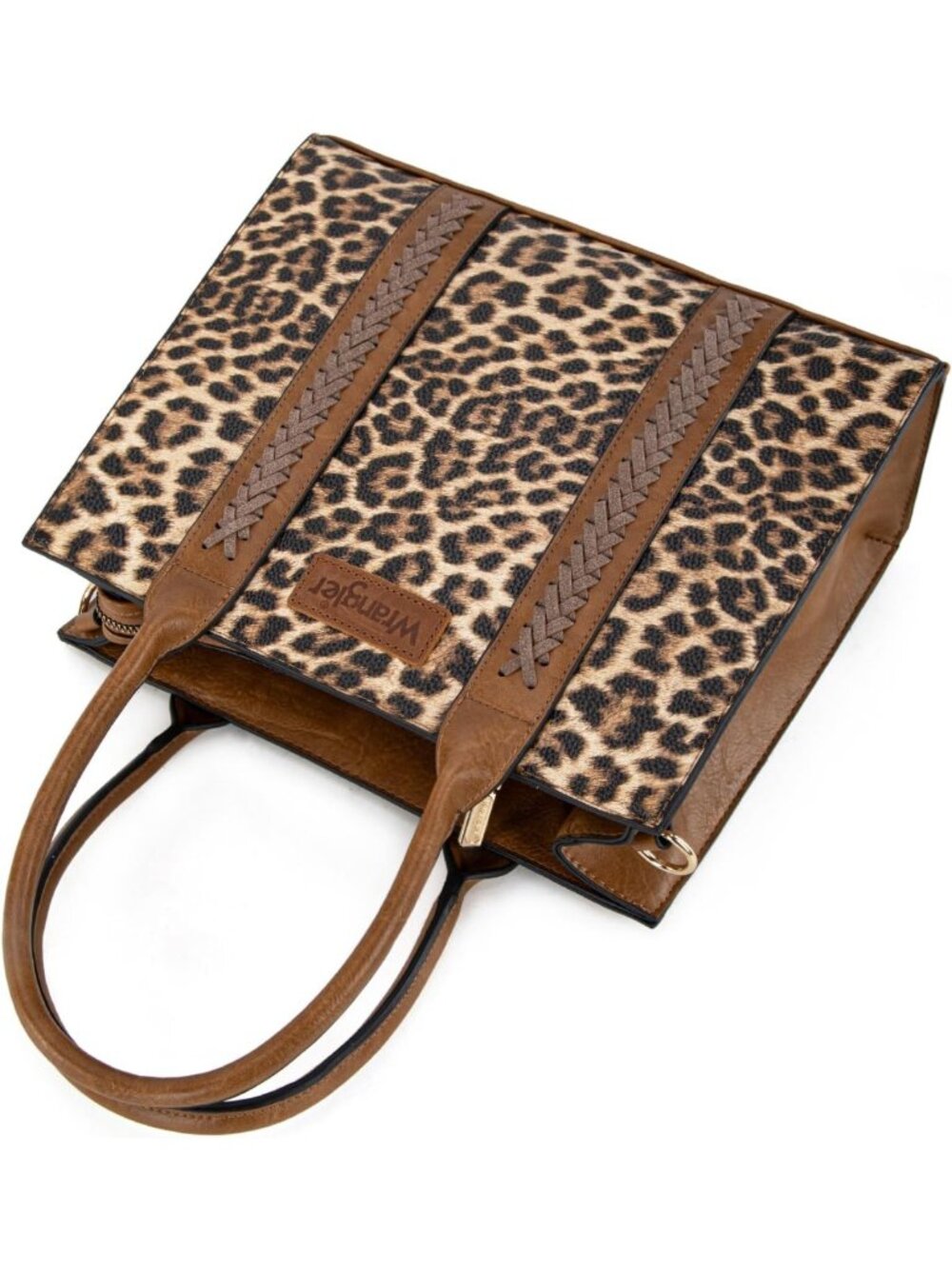 Stylish 3PC Women's Tote, Crossbody Handbag & Wallet Set with Guitar Strap - Picture 7 of 8
